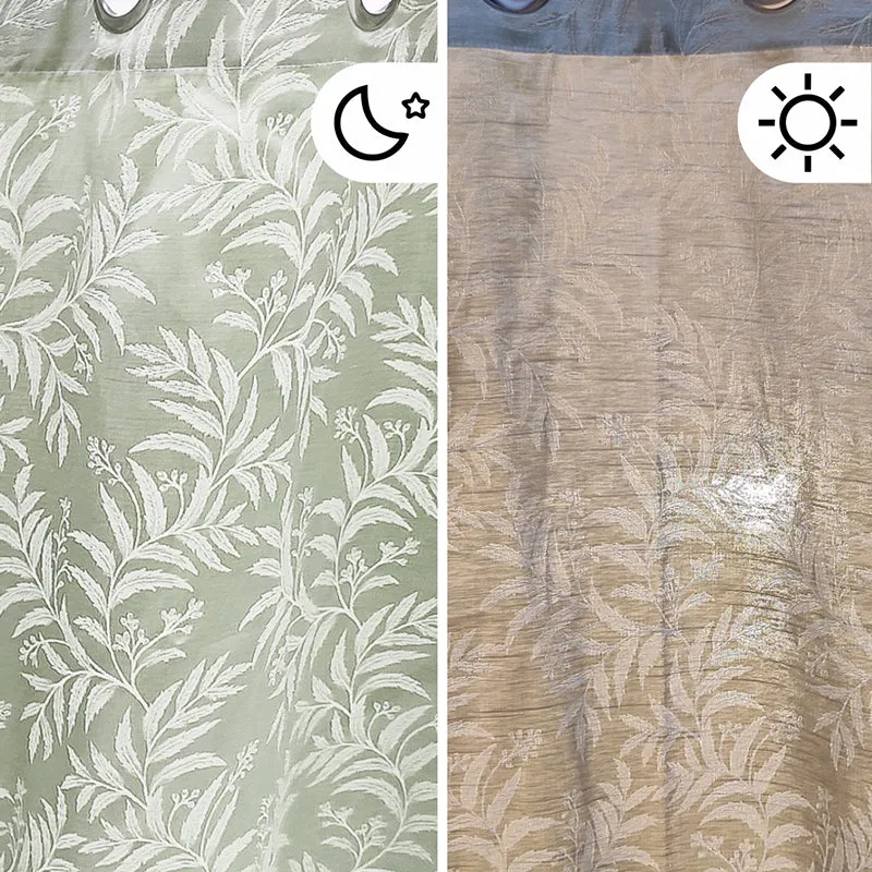 Sylvia Jacquard Blackout Curtain media 6