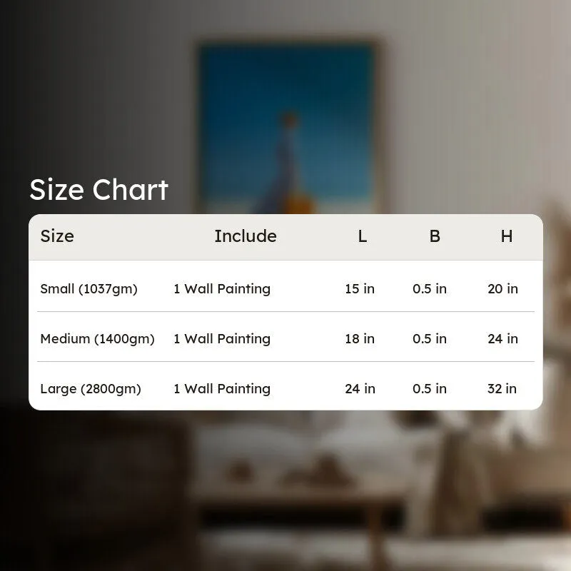Dreamlike Canvas Wall Painting - Brown Frame media 9