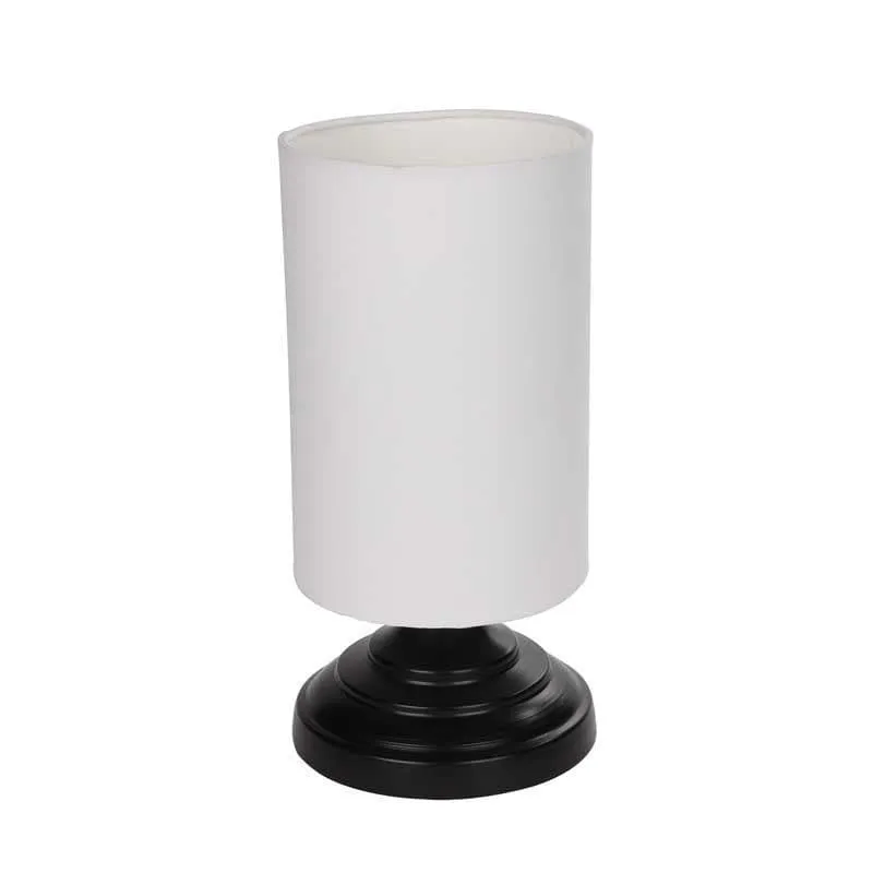 Eunoia Fabric Table Lamp - White,Black media 3