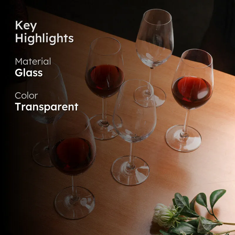 Zalric Wine Glass(350 mL) - Set Of Six media 2