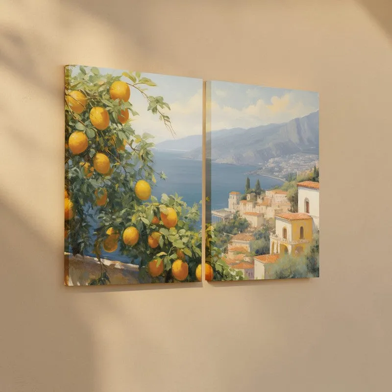 Zesty View Canvas Wall Art - Set of Two media 5