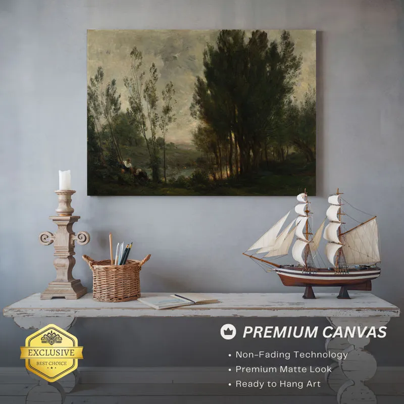 Moody Trees Wood Wall Art media 5