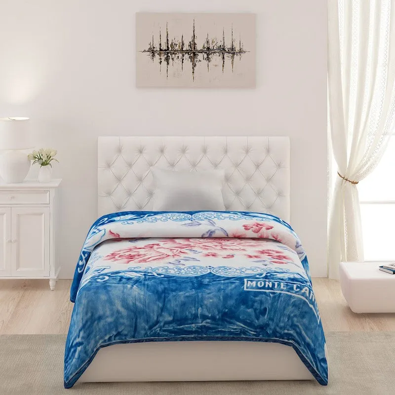 Monte Carlo Azure Blossom Blanket - 852 GSM media 3