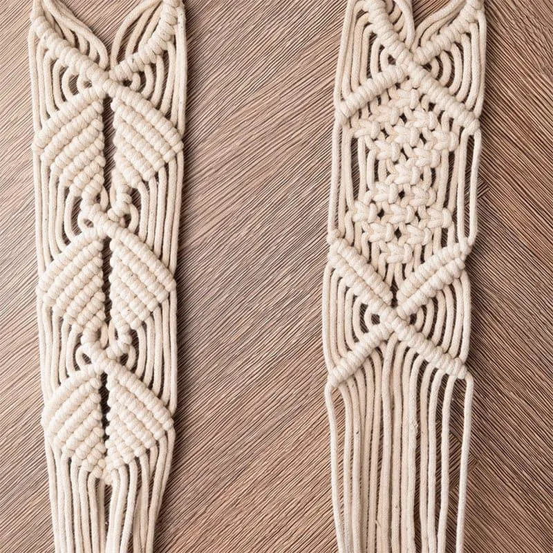 Amari Macrame Planter - Set Of Four media 4
