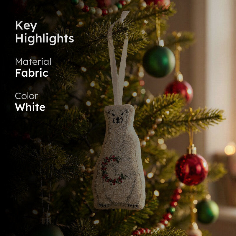 Glitz Drop Christmas Ornament media 2