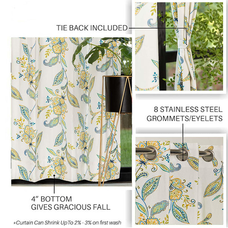 Urban Space Lilae Curtain (Multicolor) - Set Of Two media 5