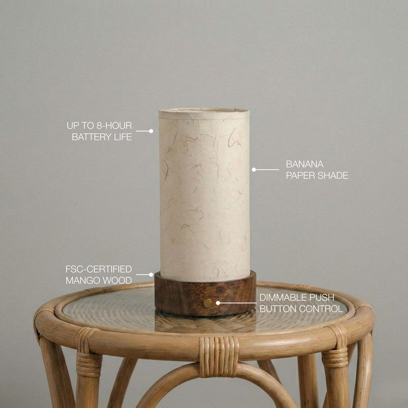 Fig Living Magnus Touch Table Lamp - Ivory media 7