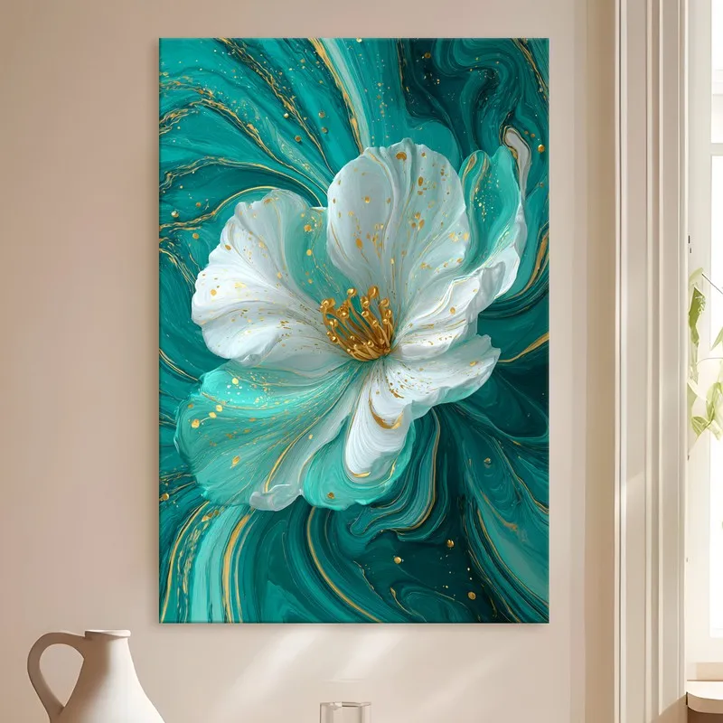 Floral Serenade Canvas Wall Art media 4