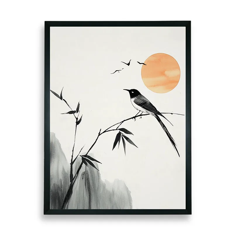 Song Of Sun Canvas Wall Art With Resin Frame media 8