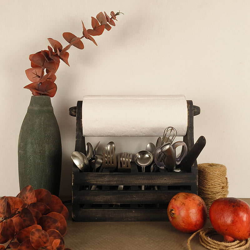 Tactura Cutlery Stand With Tissue Holder media 3