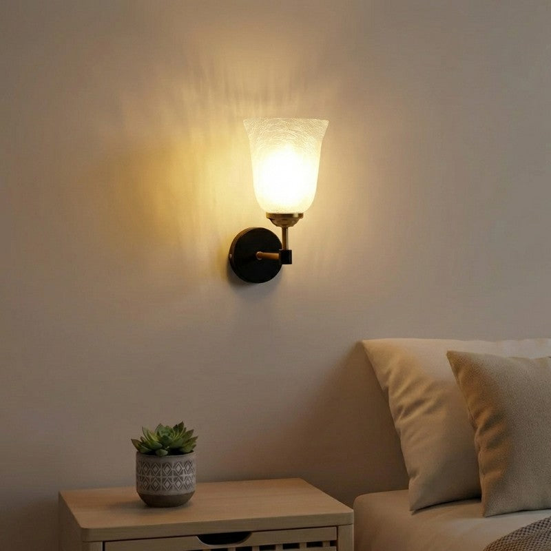 Prism Glow Double Tone Glass Wall Lamp
