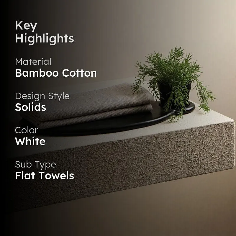 Bisho Bamboo Terry Hand Towel (Clay) - Set Of Two media 2