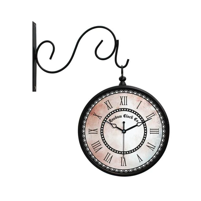 Clementine Double Sided Vintage Station Clock media 4