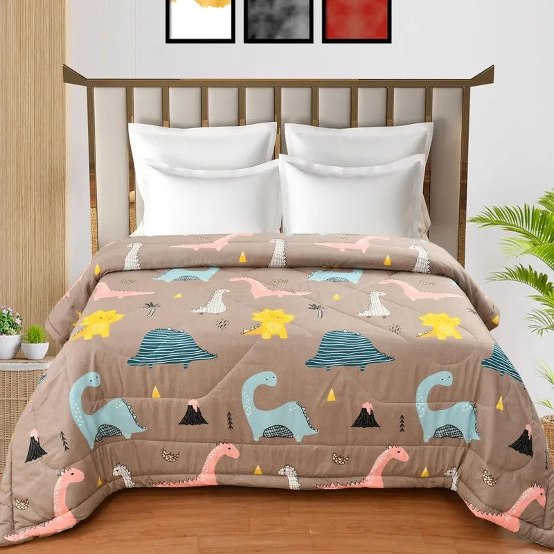 Jurassic Fun Microfiber Kids Comforters - 150 GSM media 1