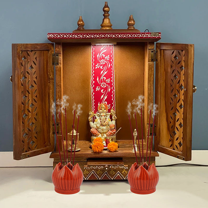 Fragrant Ceramic Incense Holder - Set Of Two