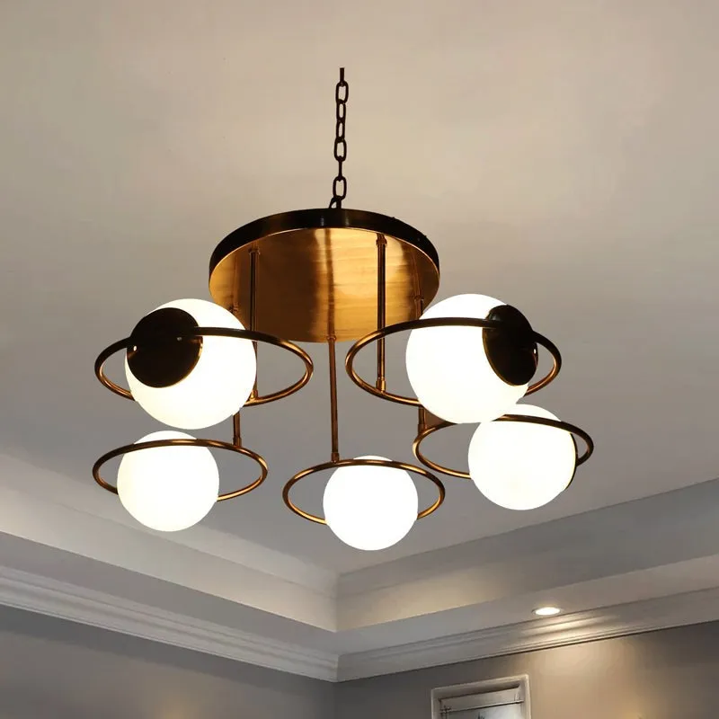 Orbette Iron Ceiling Lamp media 1