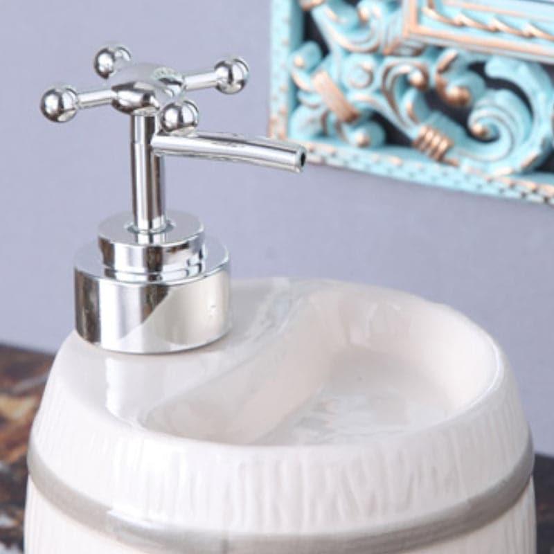 Barrel Wash Soap Dispenser - White media 4