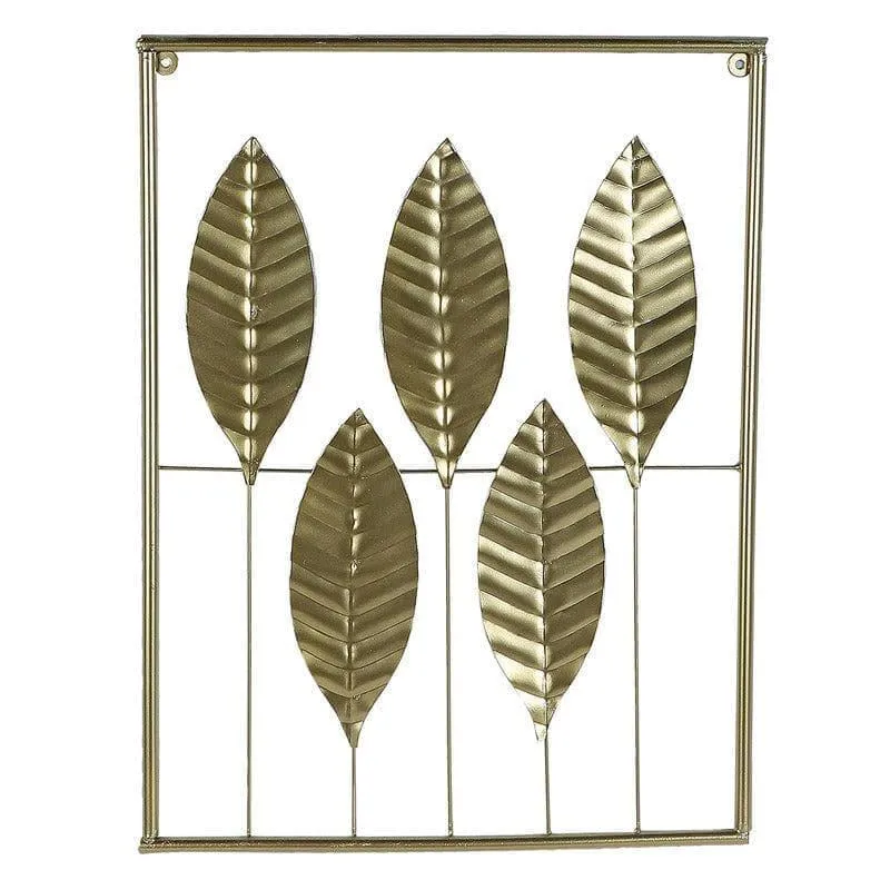 Cecile Leaf Iron Wall Accent - Set Of Three media 3