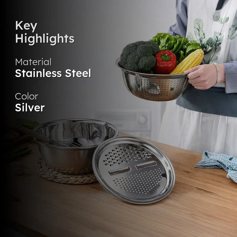 Rioware Cook Nest Stainless Steel Cooking Utensils - Set of Two media 2