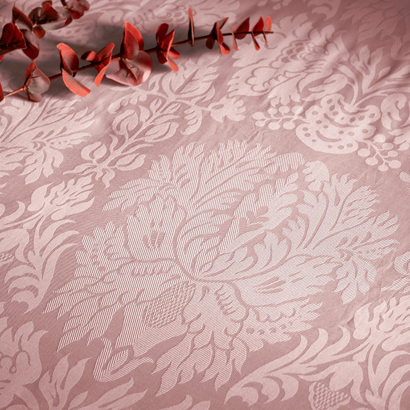 Symmetry Charm Jacquard Duvet Cover - Cameo Rose media 6
