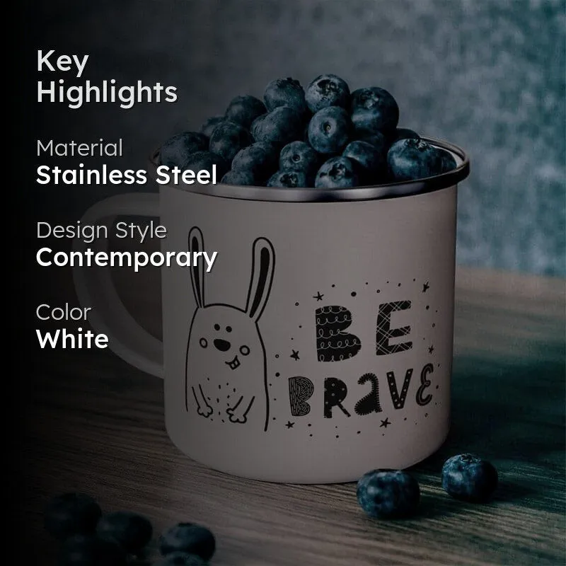 Brave Stainless Steel Coffee Mug (330 mL) media 2