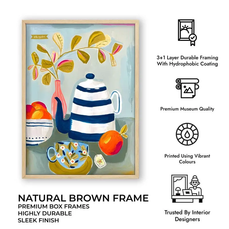 Kettle Couture Archival Canvas Wall Art - Brown media 11