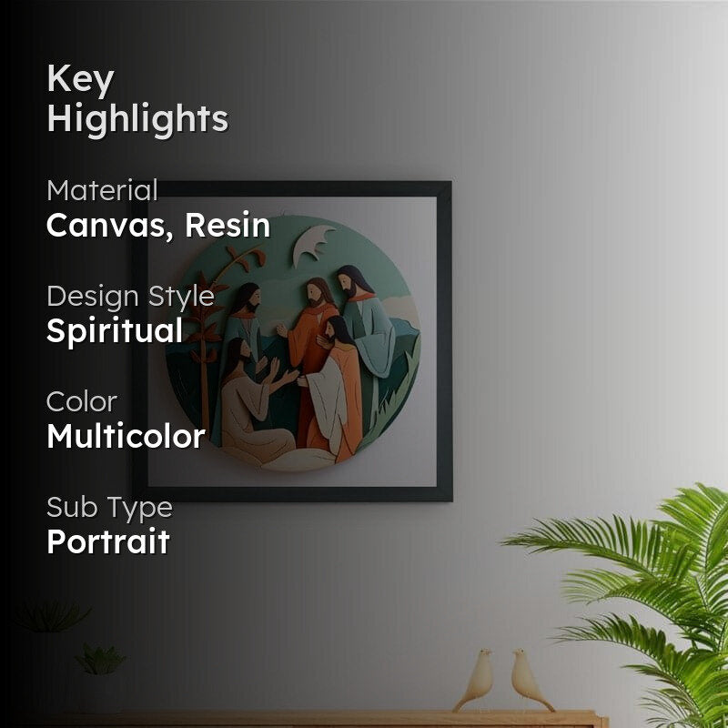 Jesus & Disciples Wall Art media 2