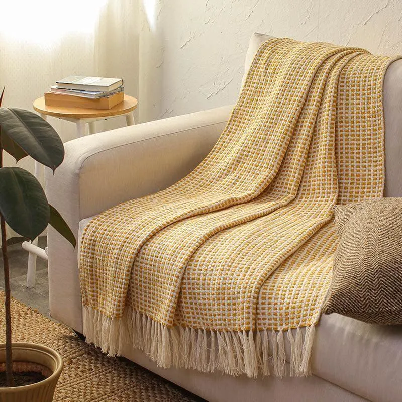 Girnar Throw - Yellow media 1