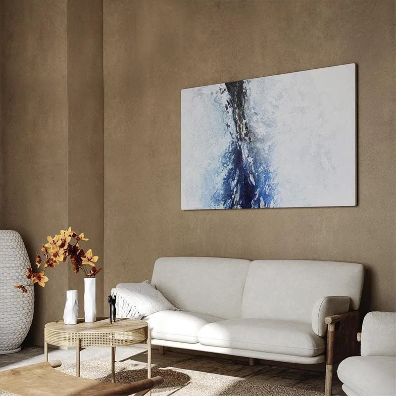 Deep Emergence Canvas Wall Painting - Black Frame media 3
