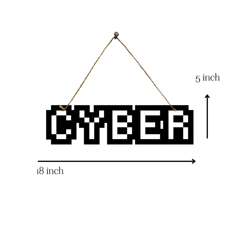 Cyber Mild Steel Wall Accent media 5