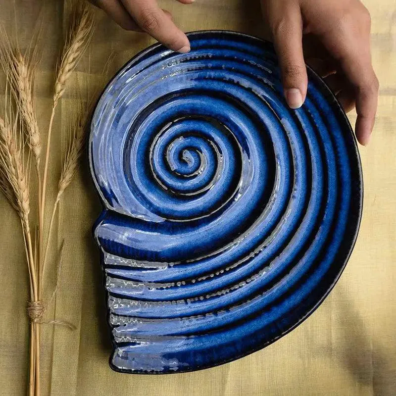 Koda Spirno Handmade Ceramic Platter media 3