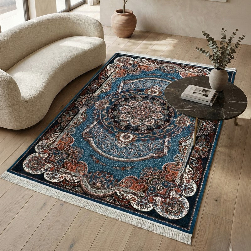 KalaVrit Artificial Silk Carpet media 3