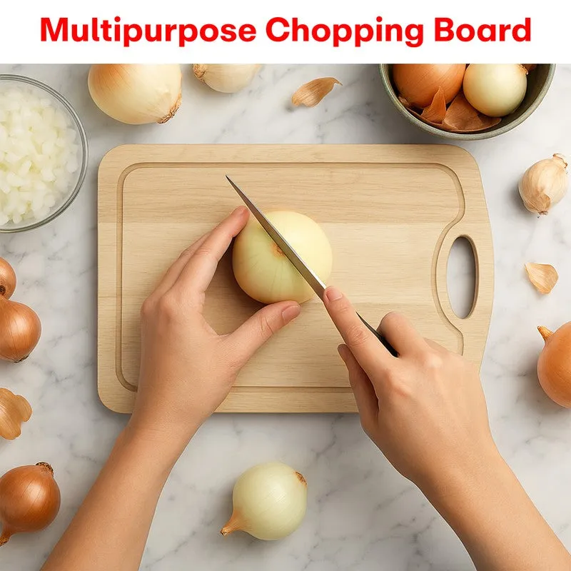 Rioware TimberEase Kitchen Prep Board (Beige) - Set Of Three media 9