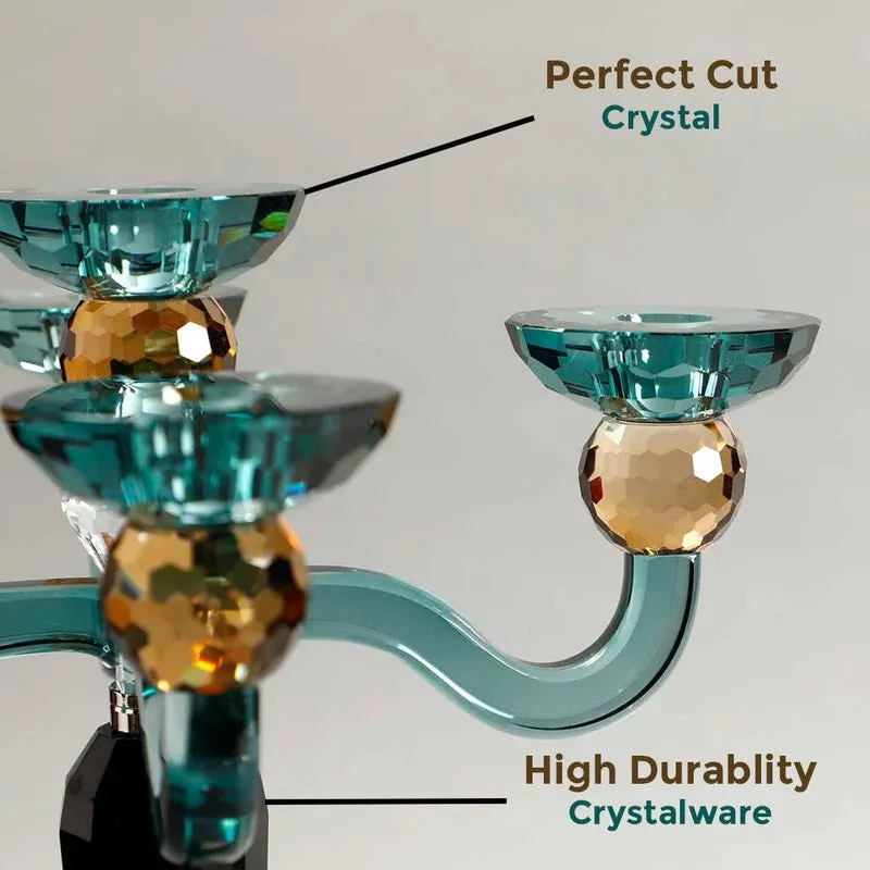 Prism Crystal Candle Holder media 6