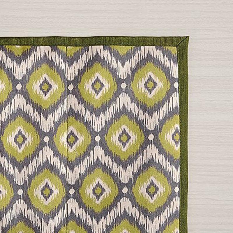 Swayam Mustard Modern Printed Placemats - Set Of Two media 3