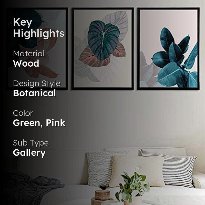Tropical It Is Wall Art - Set Of Three media 2