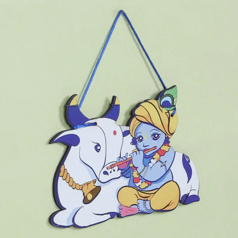 Kanha Nandi MDF Wall Hanging - 5