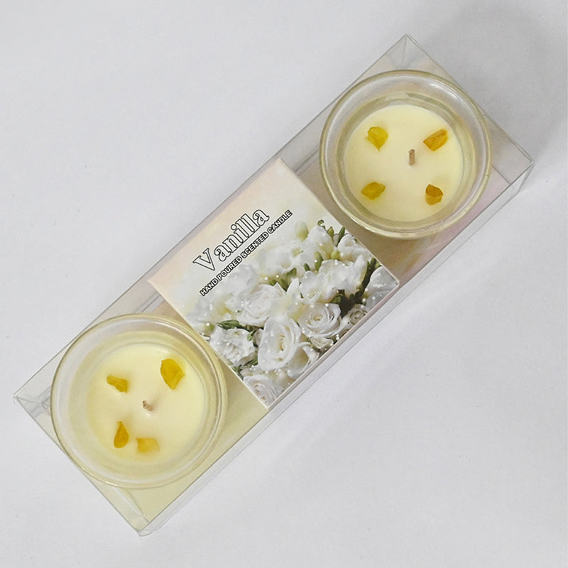 Solvyn Scented Candle (Vanilla) - Set Of Two media 5