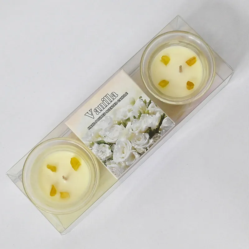 Solvyn Scented Candle (Vanilla) - Set Of Two media 5