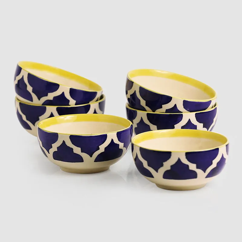 Moroccan Dream Serving Bowl (180 ML) - Set Of Six media 3