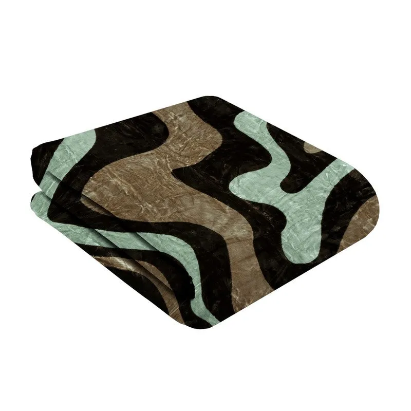 Monte Carlo Waves of Serenity Blanket (Green)- 1022 GSM media 6