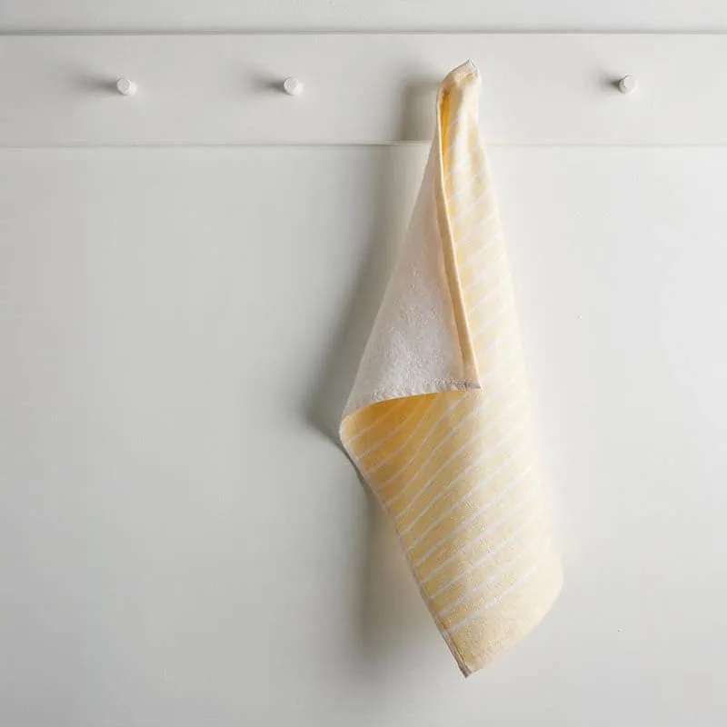 Imrie Cotton Terry Hand Towel (Melon) - Set Of Two media 3