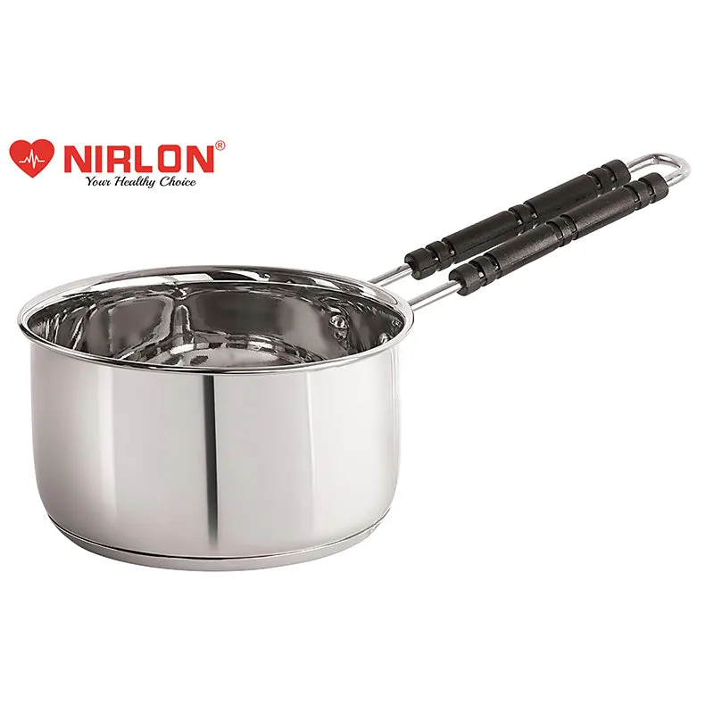 Nirlon Steel Saucepan - 1800 ML/7 Inches media 6