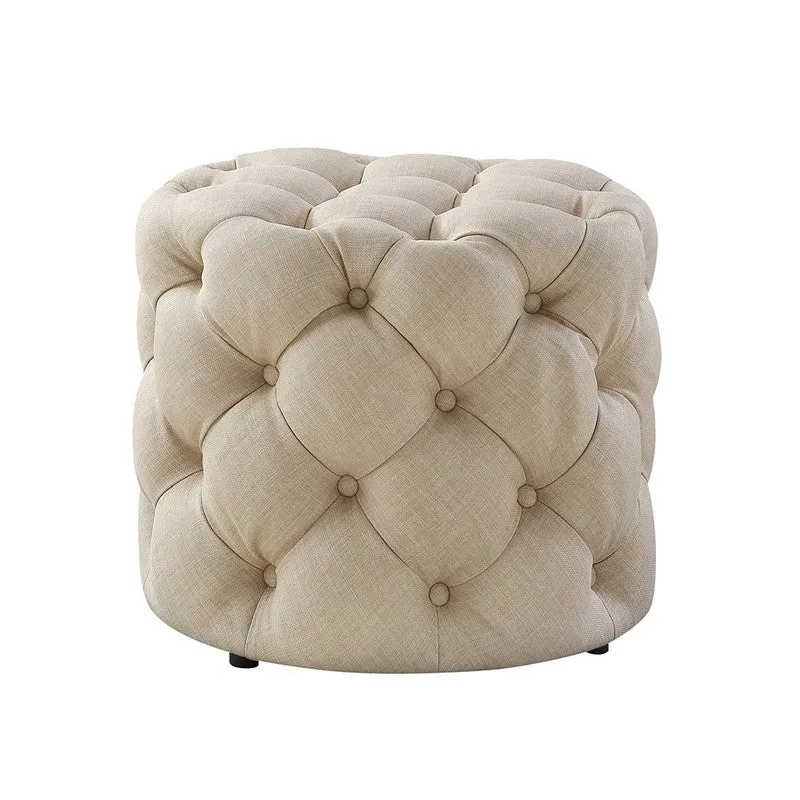 Elvixa Seatix Ottoman - Off White media 3