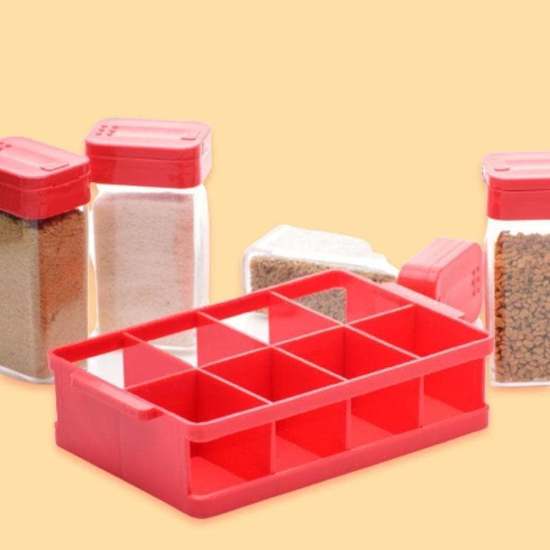 Red Sleeky Spice Box (80 mL Each) - Set of Eight media 5