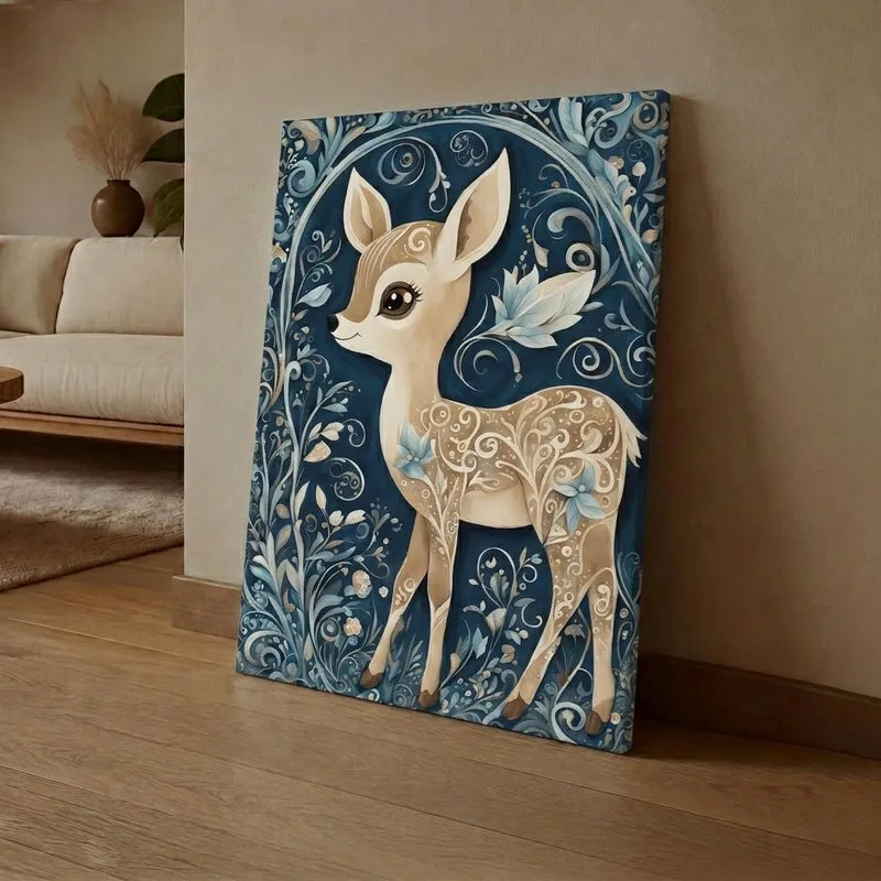 Deer of Dawn Wall Art media 1