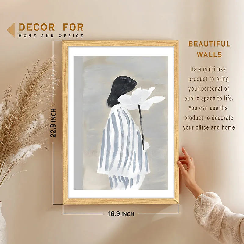 Petal Lined Femme Wall Art media 5