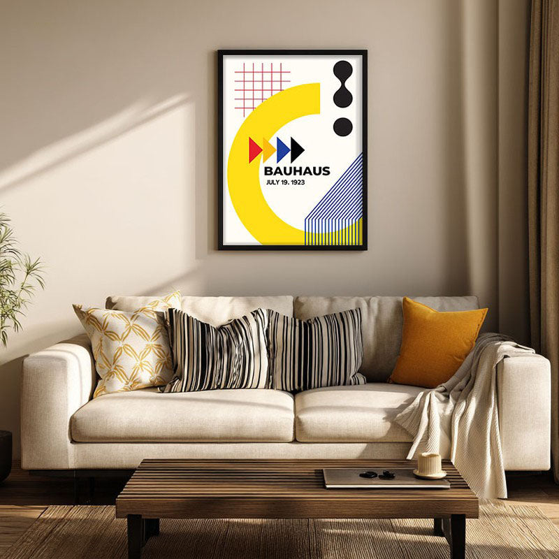 Pause Play Archival Canvas Wall Art - Black Frame