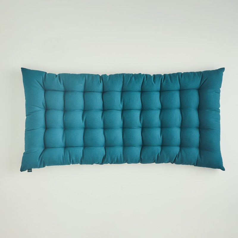 Travis Cotton Floor Cushion - Botanical Green media 5