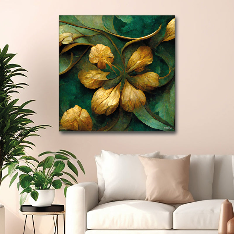 Fantasy Flora III Wall Painting